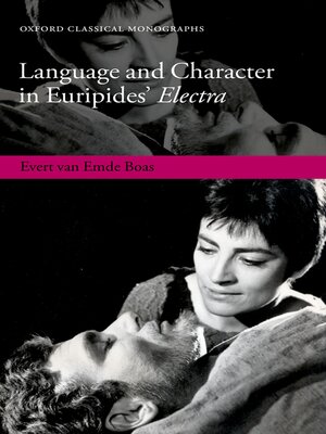 cover image of Language and Character in Euripides' Electra